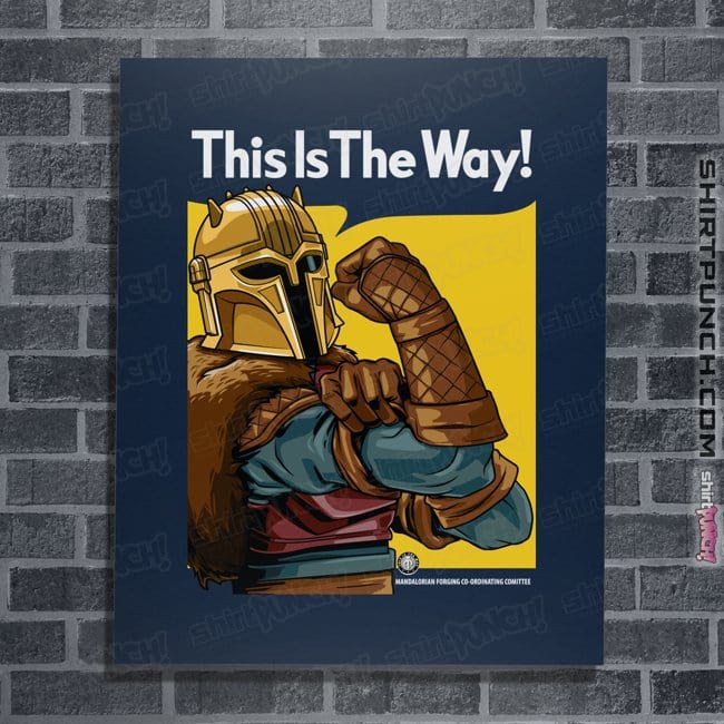 Posters / 4"x6" / Navy