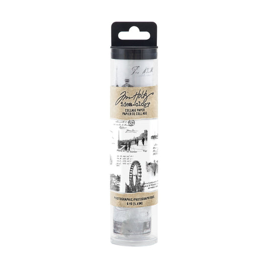 Tim Holtz Collage Paper, Photographic