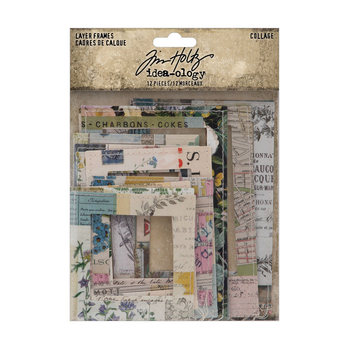 Tim Holtz Layer Frames, Collage