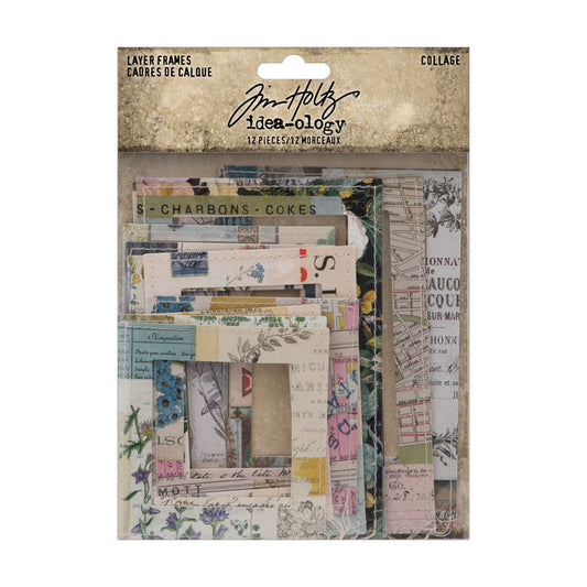 Tim Holtz Layer Frames, Collage