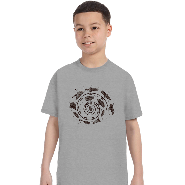 Secret_Shirts T-Shirts, Youth / XS / Sports Grey Timeline