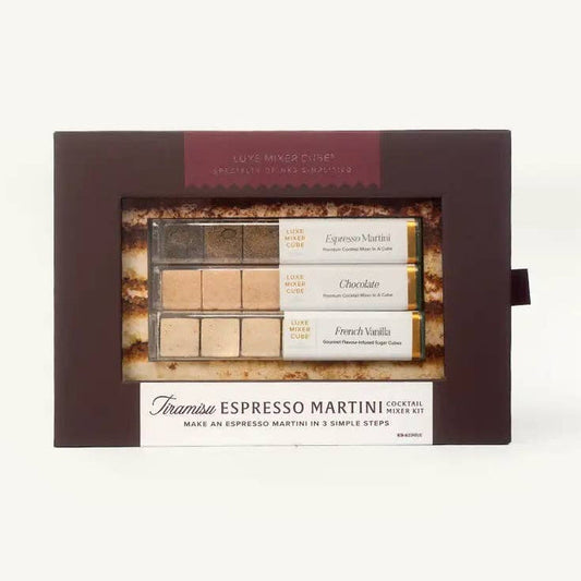 Tiramisu Martini Mixer Cubes, Espresso & Dark Chocolate