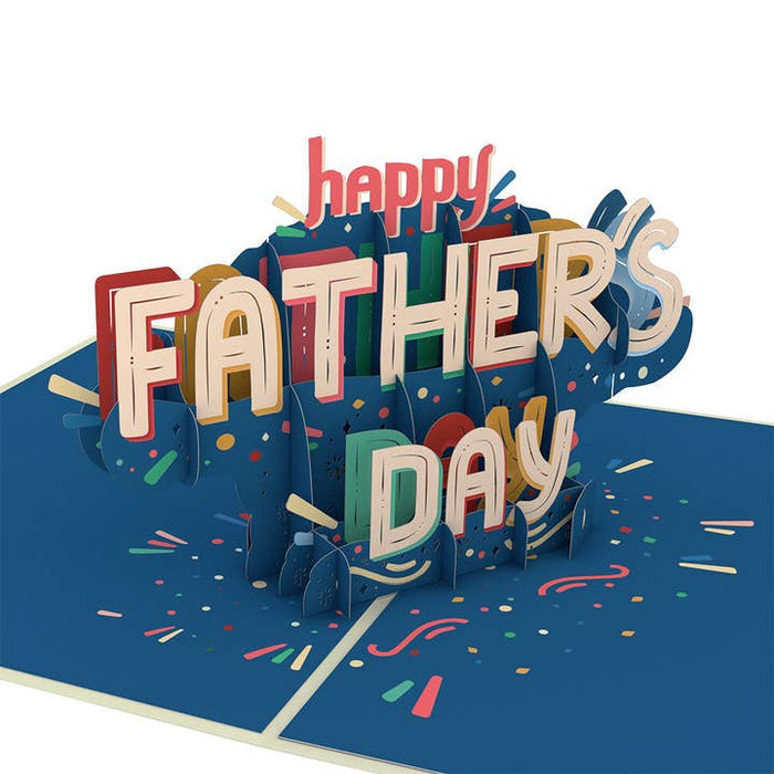 To My Dad: Happy Father's Day Card, Pop-Up Card