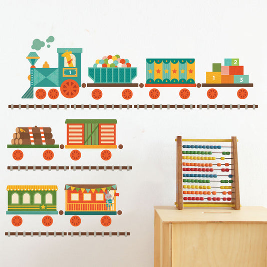 Train Wall Decal