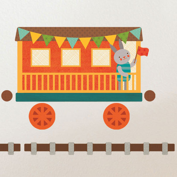 Train Wall Decal