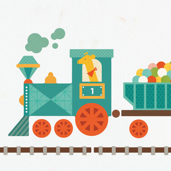 Train Wall Decal