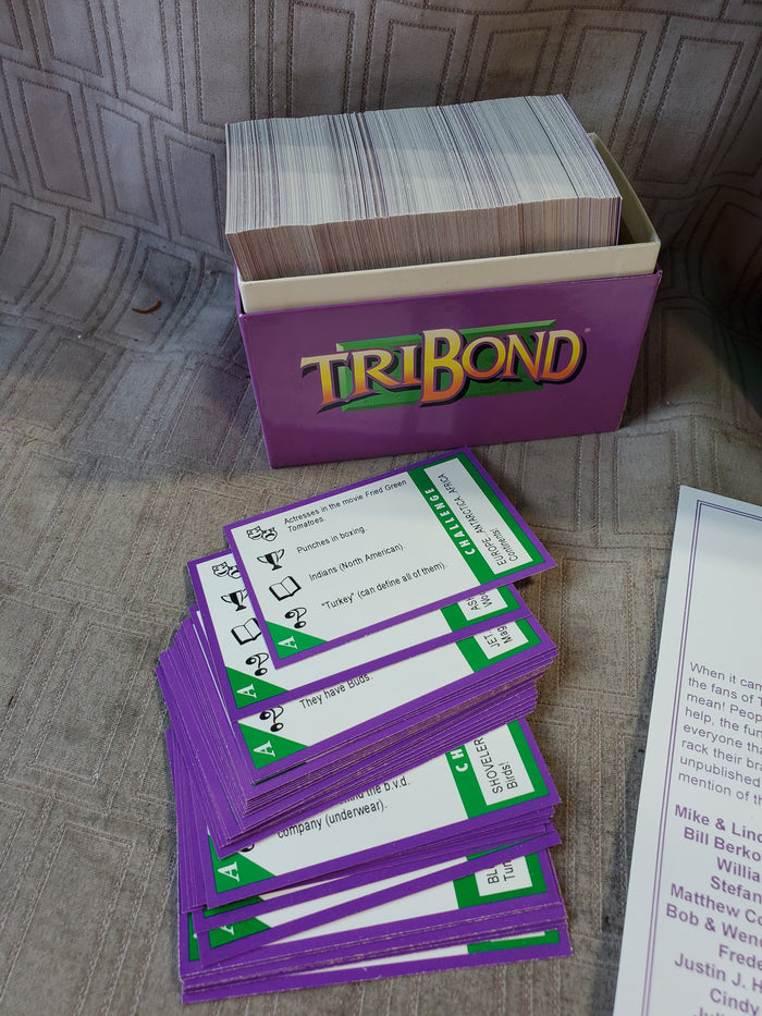 TriBond Clue-Set Cards #2 Refill Deck