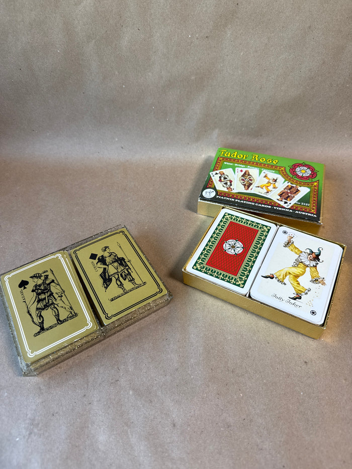 Tudor Rose / Azael And Curion Playing Cards - Pair