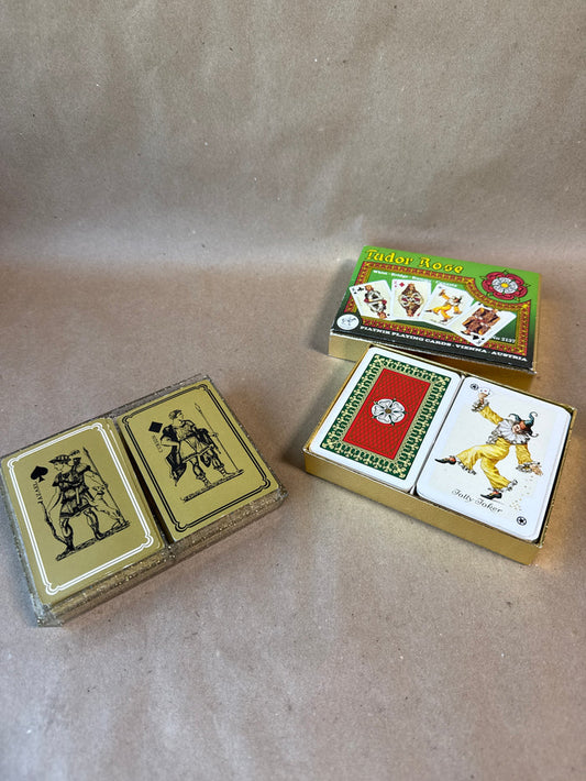 Tudor Rose / Azael And Curion Playing Cards - Pair