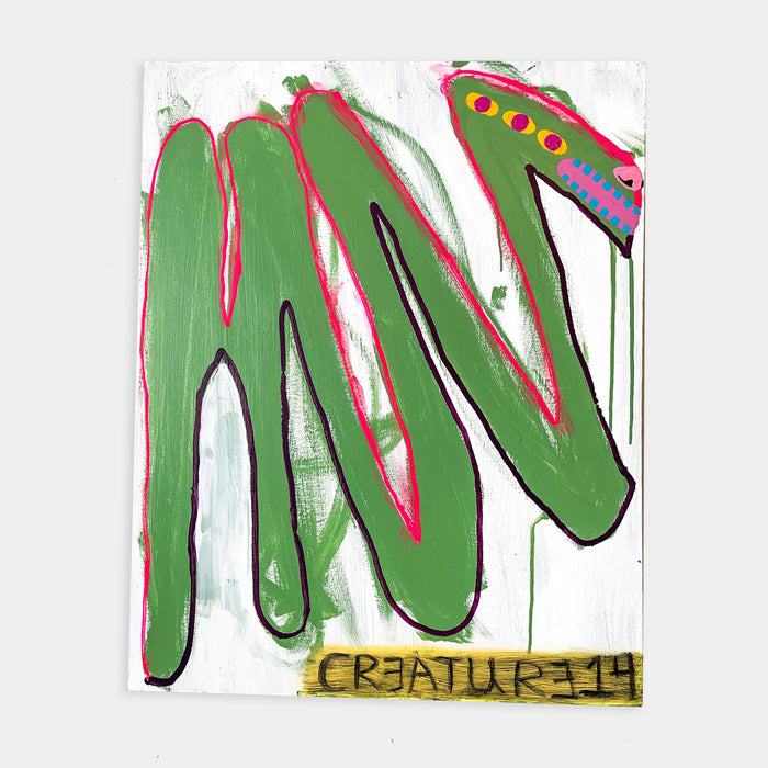 Dark Olive Green “untitled (creature 14)”