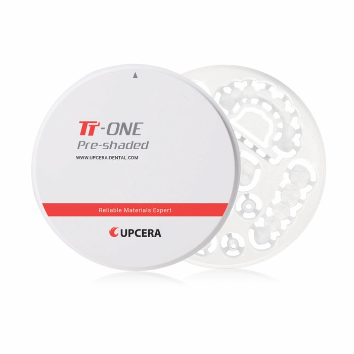 Upcera TT-ONE Pre-shaded Blanks