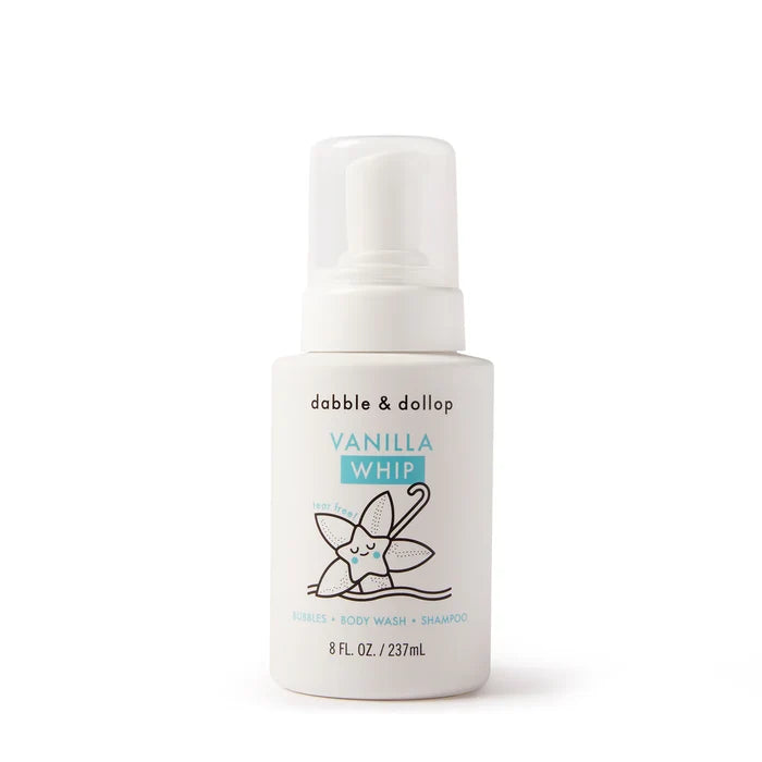Vanilla Foaming Bubble Bath, Body Wash & Shampoo