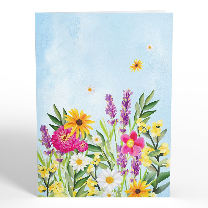 Vibrant Garden Blooms Lovepop Card