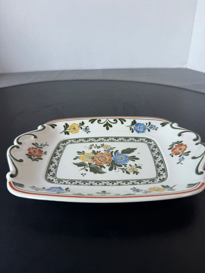 Villeroy & Boch Alt Amsterdam Floral Butter Tray (B)