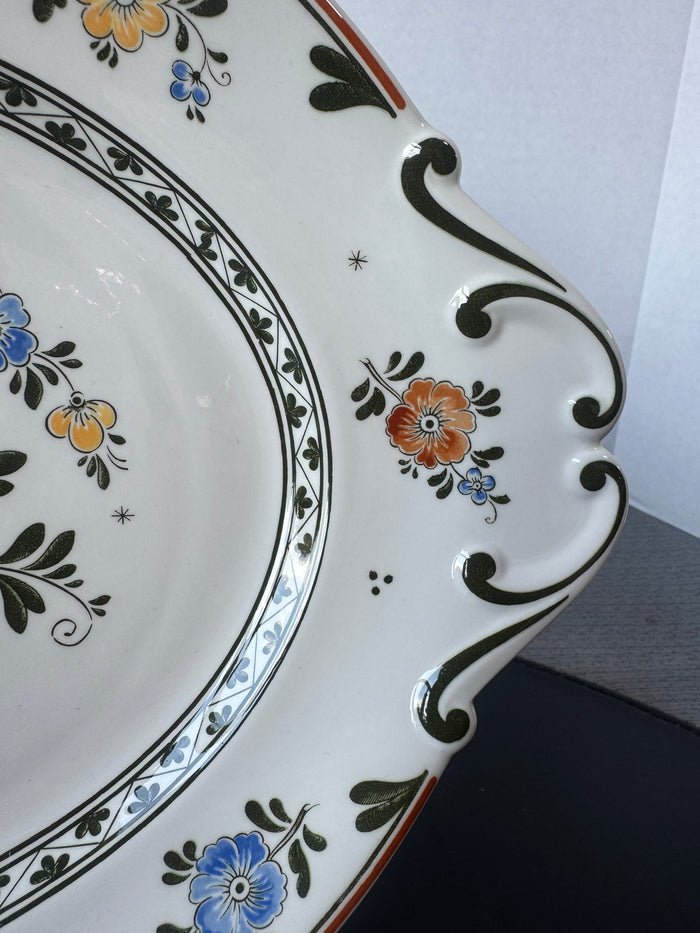 Villeroy & Boch Alt Amsterdam Floral Large Oval Serving Platter (C)