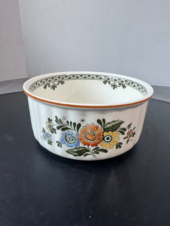 Villeroy & Boch Alt Amsterdam Floral Soufflé Dish (F)