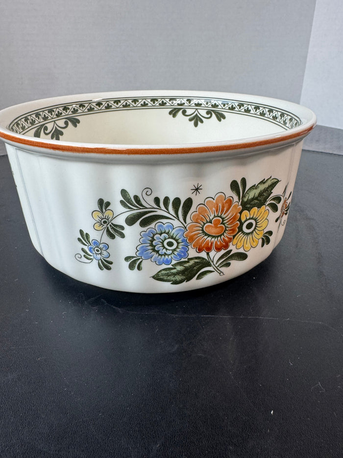 Villeroy & Boch Alt Amsterdam Floral Soufflé Dish (F)