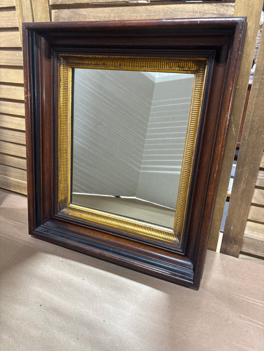 Vintage Wooden Mirror