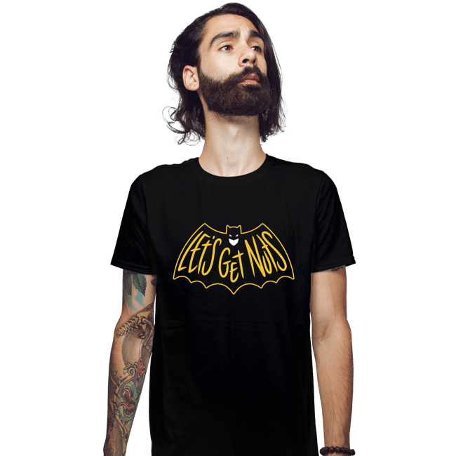 Secret_Shirts Fitted Shirts, Mens / Small / Black Wanna Get Nuts?