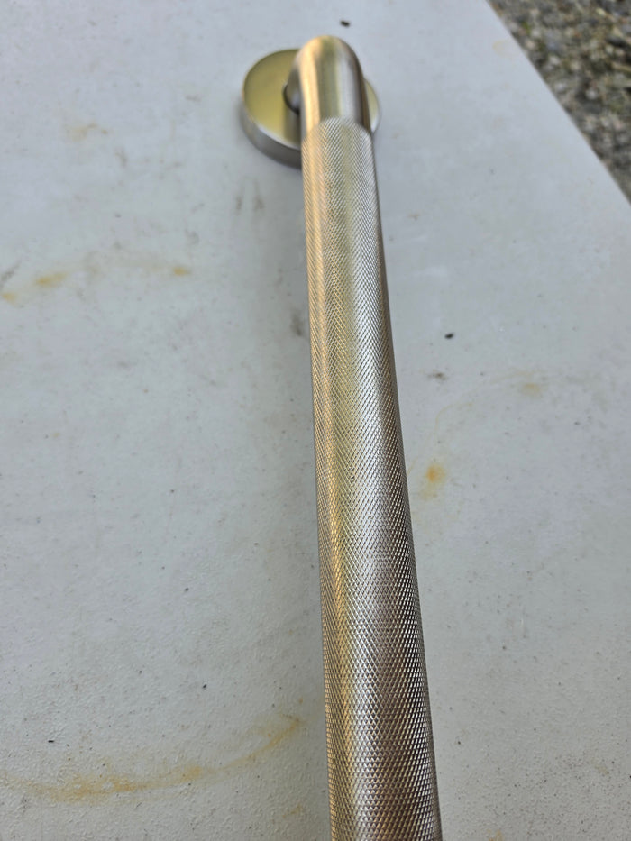 WingIts Stainless Steel Satin Knurled Grab Bar