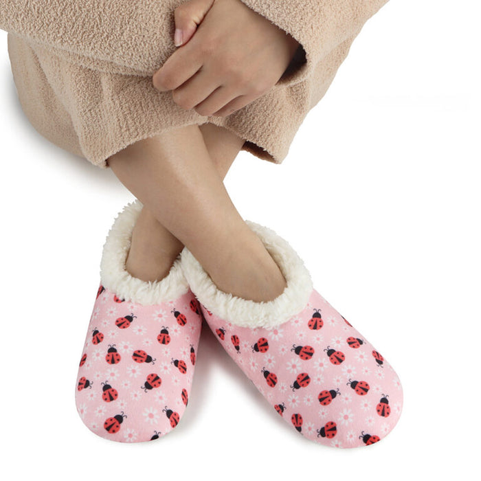 Women's Ladybugs Seaside Garden Snoozies - Foot Coverings