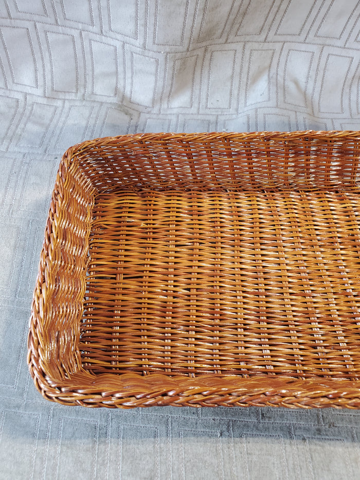 Woven Wooden Napkin Holder