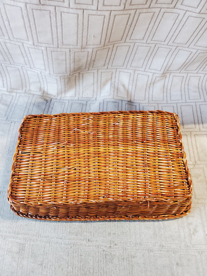 Woven Wooden Napkin Holder