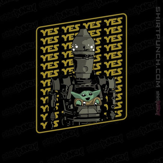 Daily_Deal_Shirts Magnets / 3"x3" / Black YES YES YES YES