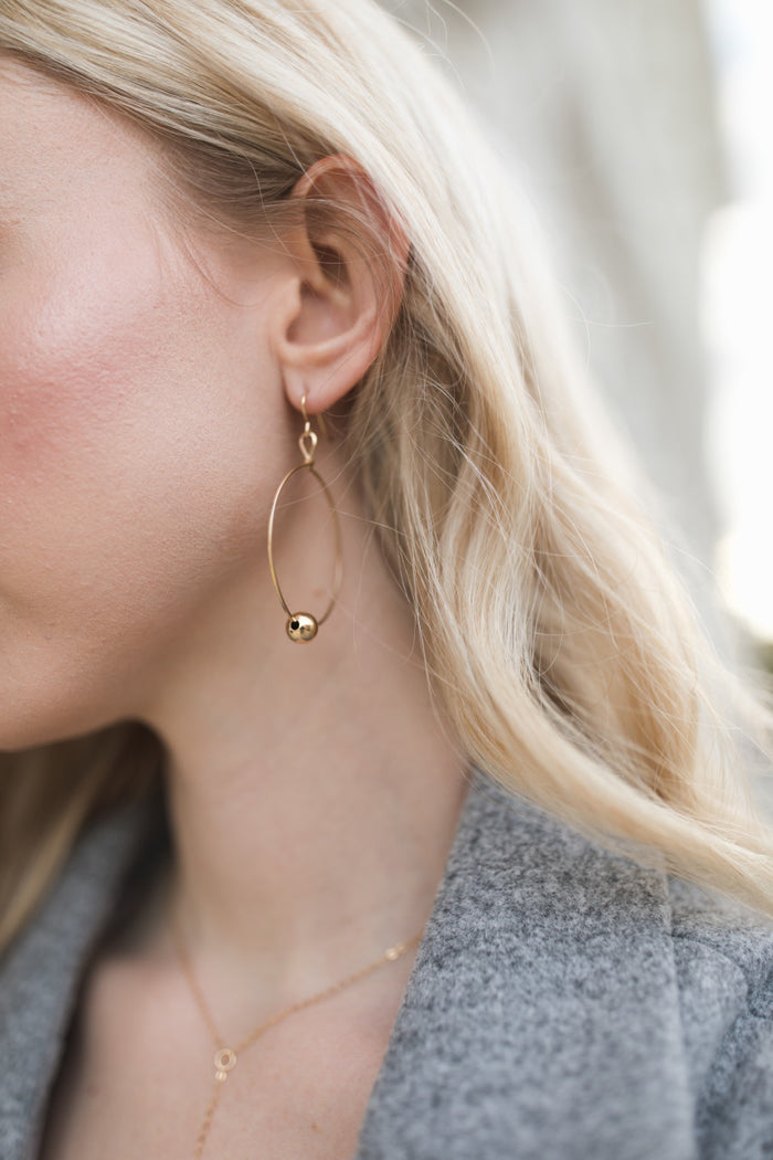 You Are Chosen Hoop Earrings