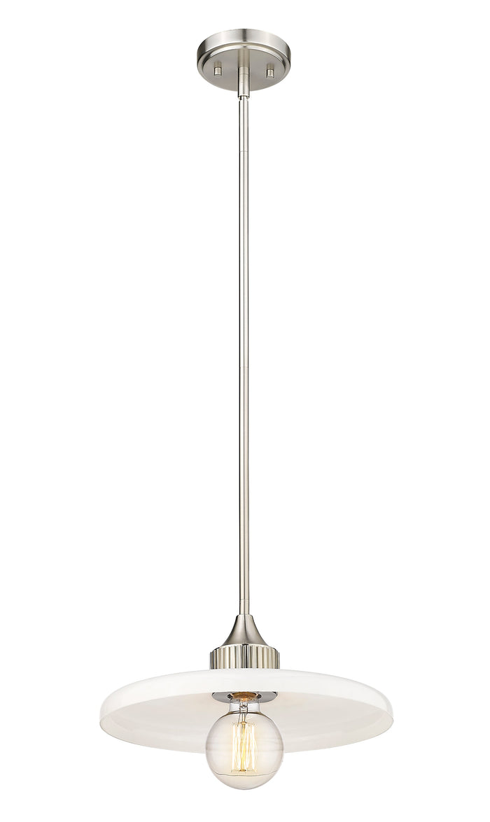Pendant Z-Lite 820P14-BN Brushed Nickel Paloma 1 Light Pendant Z-Lite