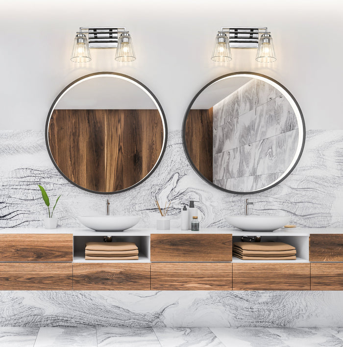 Vanity Z-Lite 823-2V-CH Chrome Lyna 2 Light Vanity Z-Lite